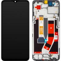 TOUCH SCREEN DISPLAY PER OPPO A77 5G CPH2339 CON FRAME NERO