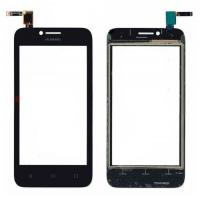 TOUCH SCREEN NERO PER HUAWEI ASCEND Y560-U02 DIGITIZER BLACK VETRO RICAMBIO