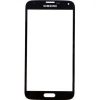 VETRO PER SAMSUNG GALAXY S5 MINI LENS G800 G800F NERO BLACK RICAMBIO NO DISPLAY