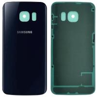 COPRIBATTERIA BACK COVER BLU SCURO SAMSUNG GALAXY S6 EDGE G925F SCOCCA RICAMBIO