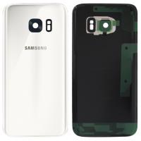 COPRIBATTERIA BACK COVER BIANCO SAMSUNG GALAXY S7 SM-G930 G930 WHITE RICAMBIO