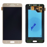 TOUCH SCREEN DISPLAY GOLD ORIGINALE SAMSUNG GALAXY J5 2016 J510F GH97-18792A ORO