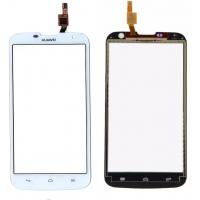 TOUCH SCREEN PER HUAWEI ASCEND G730 BIANCO VETRO RICAMBIO WHITE DIGITIZER GLASS