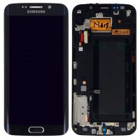 TOUCH SCREEN DISPLAY NERO PER SAMSUNG GALAXY S6 EDGE G925F GH97-17162A