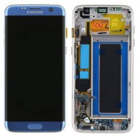 TOUCH SCREEN DISPLAY CORAL BLU SAMSUNG GALAXY S7 EDGE G935F GH97-18533G