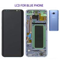 TOUCH SCREEN DISPLAY ORIGINALE BLU PER SAMSUNG GALAXY S8 PLUS G955F