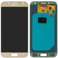 TOUCH SCREEN DISPLAY ORIGINALE GOLD PER SAMSUNG J5 2017 J530 ORO