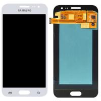 TOUCH SCREEN DISPLAY ORIGINALE PER SAMSUNG GALAXY J200 J2 2015 BIANCO