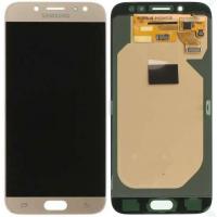 TOUCH SCREEN DISPLAY ORO ORIGINALE PER SAMSUNG GALAXY J7 2017 SM-J730 GOLD