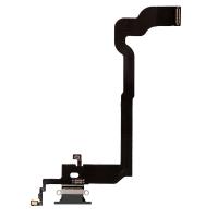 FLAT DOCK CONNETTORE DI RICARICA USB PER APPLE IPHONE X NERO