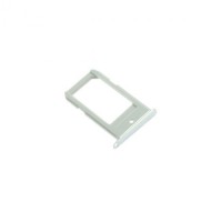 CARRELLO SIM TRAY PER SAMSUNG GALAXY G925 S6 EDGE BIANCO