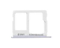 CARRELLO SIM TRAY PER SAMSUNG GALAXY A310 A3 2016 A510 A710 BIANCO