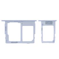 CARRELLO SIM TRAY PER SAMSUNG J5 2017 J530 SILVER