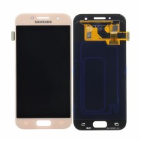 TOUCH SCREEN DISPLAY ORIGINALE PER SAMSUNG A3 2017 A320 ROSA