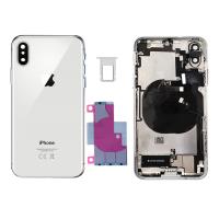 SCOCCA CORPRIBATTERIA BACK COVER ORIGINALE PER APPLE IPHONE X CON ACCESSORI BIANCO