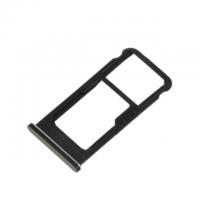 CARRELLO SIM TRAY PER NOKIA 6 NERO