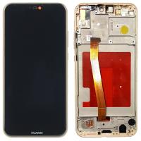 TOUCH SCREEN DISPLAY P20 LITE GOLD CON FRAME