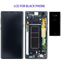 TOUCH SCREEN DISPLAY ORIGINALE PER SAMSUNG NOTE 9 N960 CON FRAME NERO