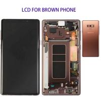 TOUCH SCREEN DISPLAY ORIGINALE PER SAMSUNG GALAXY NOTE 9 N960 BROWN GOLD