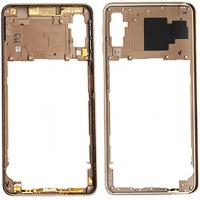 BACK FRAME PER SAMSUNG GALAXY A750 A7 2018 GOLD