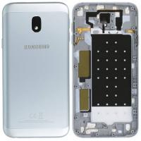 COPRIBATTERIA BACK COVER PER SAMSUNG GALAXY J330 J3 2017 SILVER