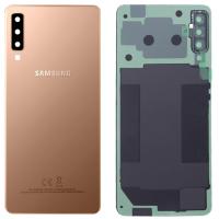 COPRIBATTERIA BACK COVER PER SAMSUNG A7 2018 A750 GOLD