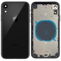 SCOCCA COPRIBATTERIA BACK COVER PER APPLE IPHONE XR NERO