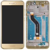 TOUCH DISPLAY GOLD ORO CON FRAME HUAWEI P8 LITE 2017 PRA-LA1 PRA-LX1 PRA-LX3 HONOR