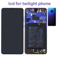 TOUCH SCREEN DISPLAY LCD ORIGINALE PER HUAWEI MATE 20 TIWLIGHT FRAME E BATTERIA 02352FRA