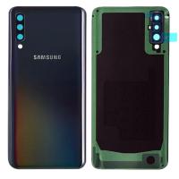 SCOCCA COPRIBATTERIA BACK COVER PER SAMSUNG GALAXY A50 A505 NERO