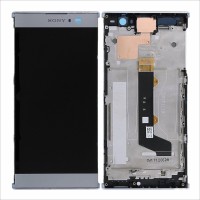 TOUCH SCREEN DISPLAY PER SONY XA 2 H3113 SILVER CON FRAME