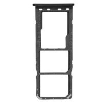 CARRELLO SIM TRAY PER SAMSUNG A10 A105 NERO