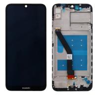 TOUCH SCREEN DISPLAY PER HUAWEI Y6 2019 CON FRAME NERO