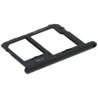 CARRELLO SIM PER SAMSUNG GALAXY TAB A 2018 10.5 T590 T595 SIM TRAY NERO