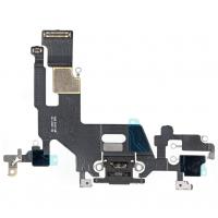 FLAT CONNETTORE DI RICARICA DOCK USB PER APPLE IPHONE 11 NERO