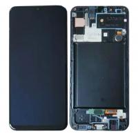 TOUCH SCREEN DISPLAY ORIGINALE PER SAMSUNG A30S A307 NERO