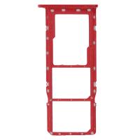 CARRELLO SIM TRAY PER SAMSUNG GALAXY A207 A20S ROSSO