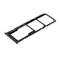 CARRELLO SIM PER SAMSUNG GALAXY A30S A307 NERO SIM TRAY