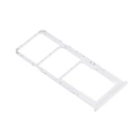 CARRELLO SIM TRAY PER SAMSUNG GALAXY A307 A30S BIANCO