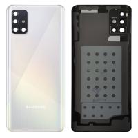 COPRIBATTERIA BACK COVER PER SAMSUNG GALAXY A51 A515 BIANCO