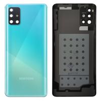 COPRIBATTERIA BACK COVER PER SAMSUNG GALAXY A51 A515 BLU