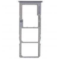 CARRELLO SIM TRAY PER SAMSUNG GALAXY A715 A71 BIANCO