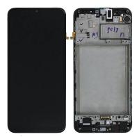 TOUCH SCREEN DISPLAY PER SAMSUNG GALAXY M30S M307 M21 M215 ORIGINALE NERO