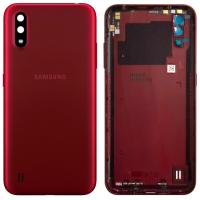 COPRIBATTERIA BACK COVER PER SAMSUNG GALAXY A01 2019 A015 ROSSO