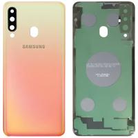 COPRIBATTERIA BACK COVER PER SAMSUNG GALAXY A606 A60 ORANGE