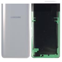 COPRIBATTERIA BACK COVER PER SAMSUNG GALAXY A80 A805 SILVER