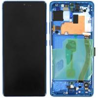 TOUCH SCREEN DISPLAY ORIGINALE PER SAMSUNG S10 LITE G770 BLU