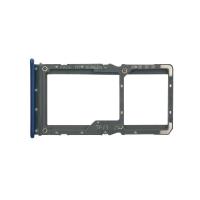 CARRELLO SIM PER XIAOMI REDMI NOTE 7 SIM TRAY BLU