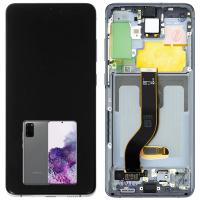 TOUCH SCREEN DISPLAY ORIGINALE PER SAMSUNG GALAXY S20 PLUS G985 G986 GREY