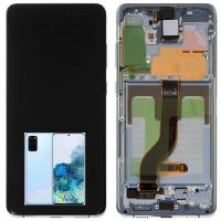 TOUCH SCREEN DISPLAY ORIGINALE PER SAMSUNG S20 PLUS G985 G986 BLU